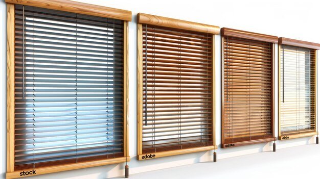 image about wooden curtains